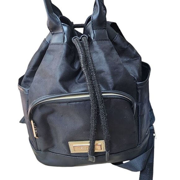 Versace Parfums Black Nylom Backpack - Picture 1 of 8